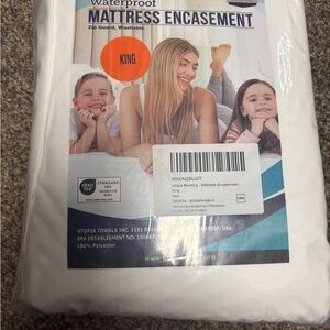 Waterproof Mattress Encasement - King Size